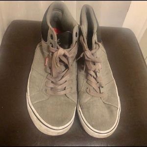 Levi's Gray High Top Shoes